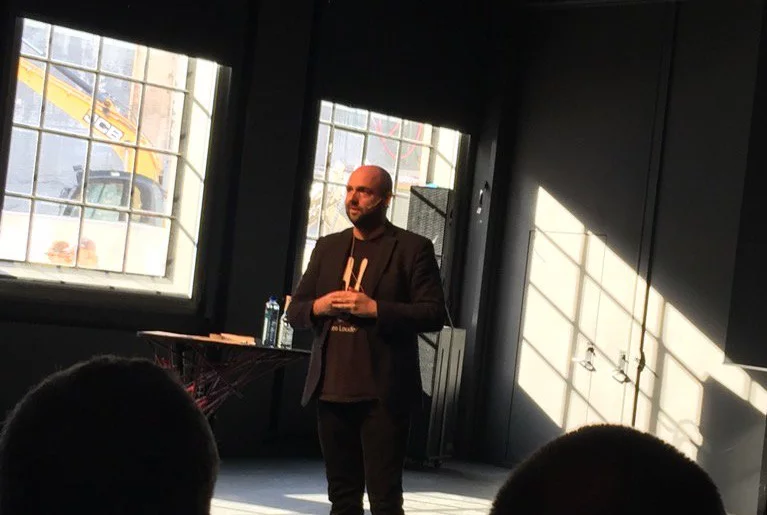 på foredragsturné i Oslo i Norge - temaet er innovation og disruption